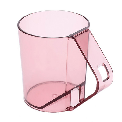 1PC plastične čaše, četkica za pranje, šalica za četkicu za zube, kreativna prozirna šalica za par, šalica za grgljanje, šalica za ispiranje, putna šalica za četkicu za usta Kupaonska šalica