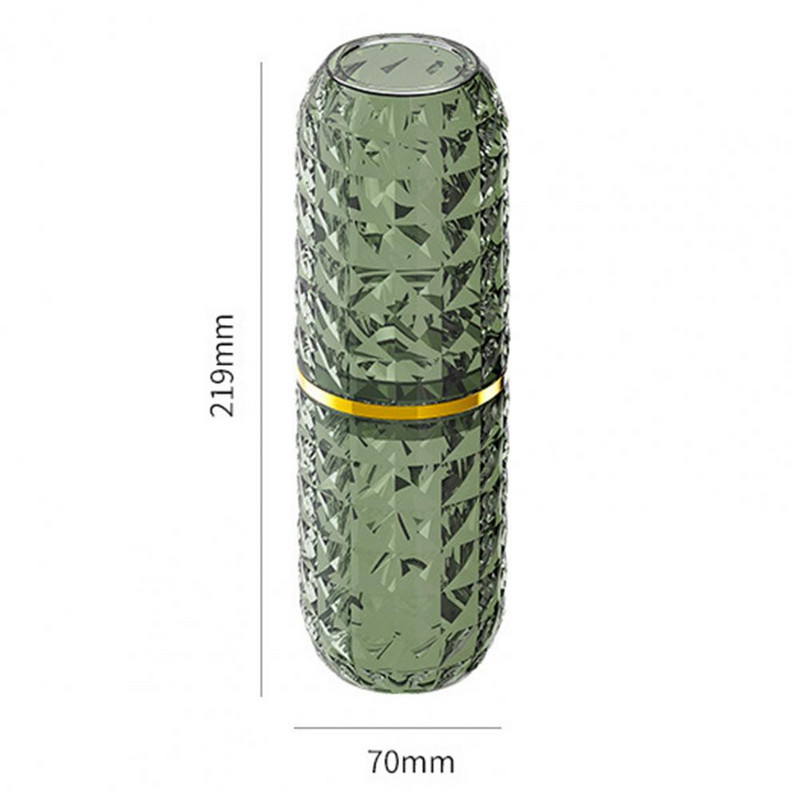 Fogkefe doboz Fogkrém tartó tok Fürdőszoba kiegészítők Nagy kapacitású könnyű luxus hordozható utazási fogkefe