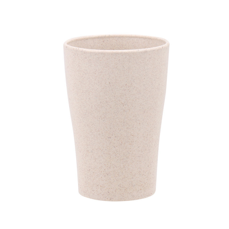 Nisukõrrega veetass 4 tk/komplekt Multifunktsionaalne kohviliim plastikust biolagunev suuvesi hambaharja tass korduvkasutatav lasteklaas