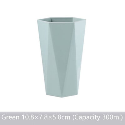 Multi Color Mouthwash Cup Οδοντόβουρτσα Cup Plastic Toothbrush Cleaning Cup Αξεσουάρ μπάνιου 300ML Portable Mug Household Hotel