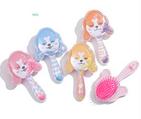 Χαριτωμένο κινούμενα σχέδια σε σχήμα σκύλου για παιδιά Χτένα κεφαλής μασάζ Αντιστατική χτένα μαλλιών Χαριτωμένο παιδικό μαξιλάρι αέρα χτένα κομμωτηρίου