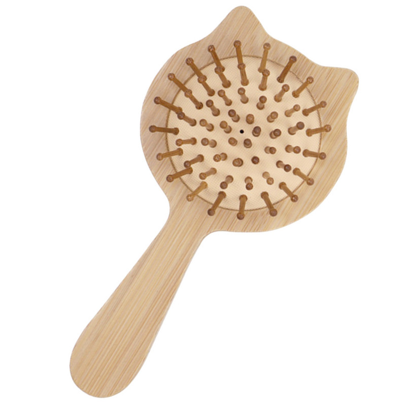 Βούρτσες μαλλιών για γυναίκες Ξύλινη χτένα Χαριτωμένη βούρτσα μαλλιών Γυναικεία Λεπτά ξεμπερδέματα Βούρτσες μαλλιών Γυναικεία