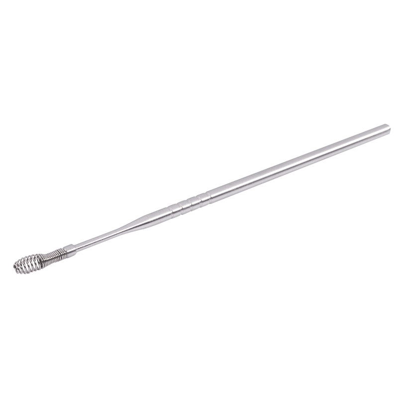 1 τμχ Σαμπουάν για το τριχωτό της κεφαλής για μασάζ χτένα με βούρτσα μαλλιών & 5 τμχ Unisex Σπιράλ κουτάλι για αυτί από ανοξείδωτο χάλυβα