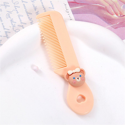 Češalj Češalj sa zaobljenim zupcima Češalj za kosu u boji Češalj za glavu za malu djecu Mali osjećaj udobnosti Češalj za glavu iz crtanih filmova Glatka ručka