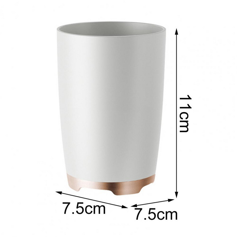 1 tk kaasaskantavad loomingulised suupesutopsid plastikust kodu hotelli hambaharja hoidik Vannitoa tarvikud Suuvee säilitustopsid 300 ml