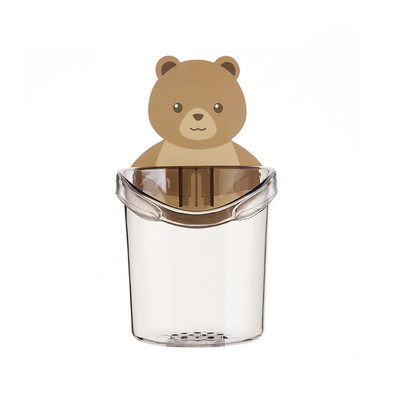 Kupaonski organizator Otporan na prašinu Držač četkice za zube Stalak za pohranu paste za zube Šalica za ispiranje usta Organizator za pastu za zube Stalak za pohranu u kupaonici