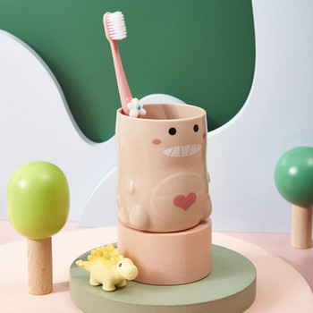 Χαριτωμένο κύπελλο οδοντόβουρτσας Ποτήρι μπάνιου οικιακού γάλακτος Κύπελλα μπάνιου Creative Mouthwash Gargle Cup Κούπα βουρτσίσματος για παιδιά