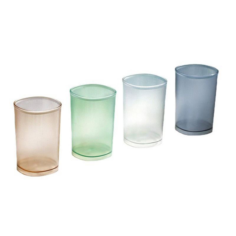 Fürdőszoba fogkefe pohár Fogkefe tartó Erős és egymásra rakható 3 színű Családi vagy hálótermi egymásra rakható vastagított anyag CLH@8