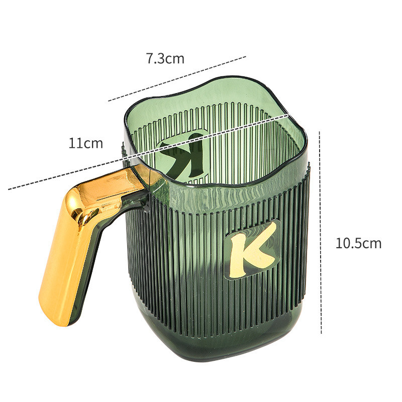 Fogkefe csésze fekete átlátszó iváshoz, nagy kapacitású, könnyű, luxus kialakítású háztartási termékek