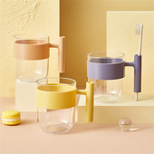 Pesutops Purpur Smooth Cup Suu Stiilne Kuju Kaasaegne Minimalistlik Paks Kulumiskindel majapidamisveetops Kollane Suuveetops