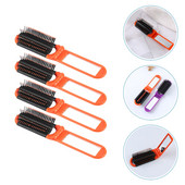 Hair Comb Salon Portable Travel Hairstyle Brush Straight Curl Hairdressing Folding