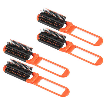 Hair Comb Salon Portable Travel Hairstyle Brush Straight Curl Hairdressing Folding
