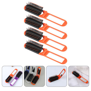 Hair Comb Salon Portable Travel Hairstyle Brush Straight Curl Hairdressing Folding