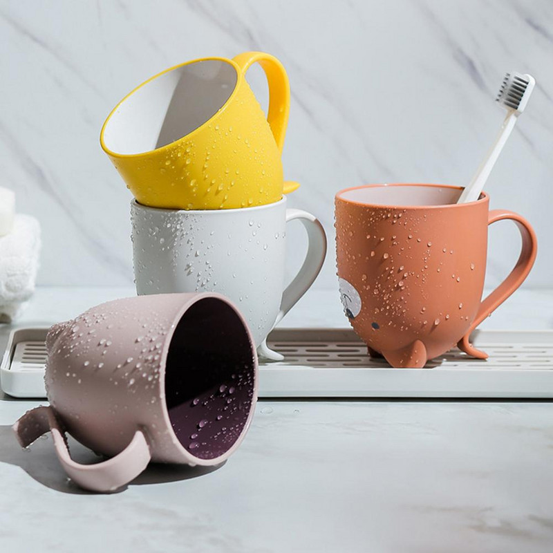 Koristan, divan izgled, univerzalni držač četkice za zube, lagana kupaonska čaša, ergonomska ručka, kućanske potrepštine