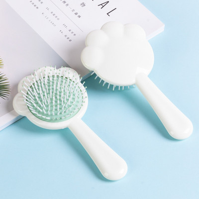 Drăguță perie de păr cu labe de pisică pentru copii, fete, portabilă, pernă de aer, cu desene animate, pieptene de masaj pentru mamă și copii, îngrijirea părului Kawaii