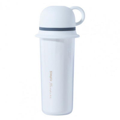 Hambaharjahoidja toiduklass, käepidemega eemaldatav hambaharjatops Ruumisäästlik Seif 3-ühes hammaste harjamise tass majapidamises