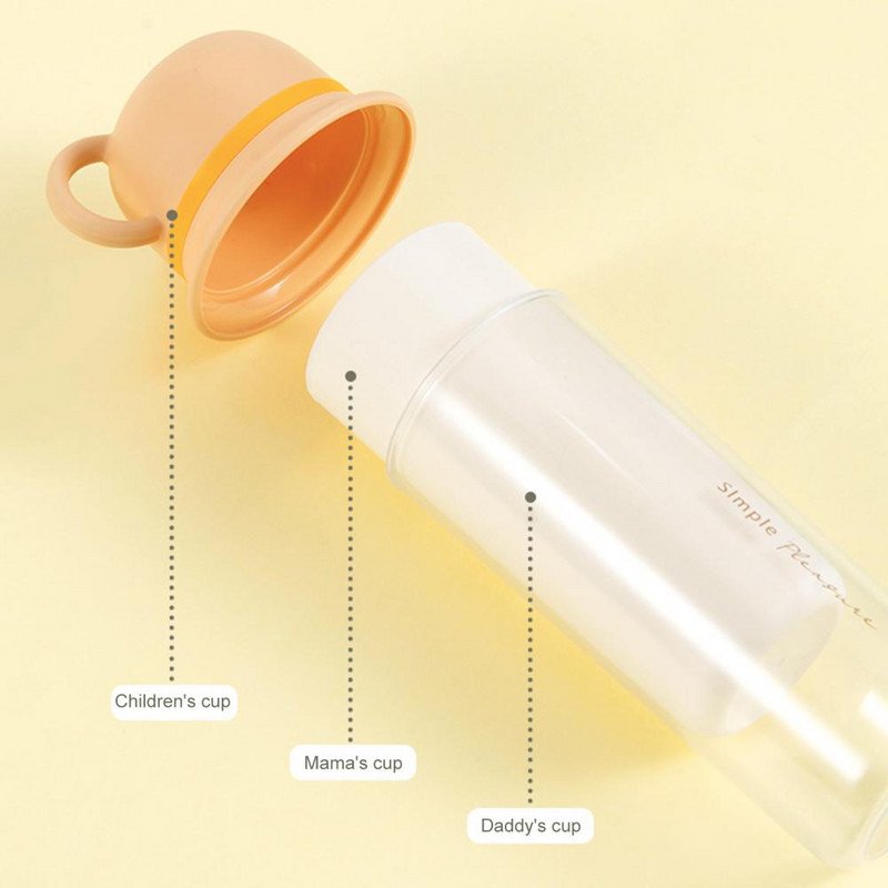 Hambaharjahoidja toiduklass, käepidemega eemaldatav hambaharjatops Ruumisäästlik Seif 3-ühes hammaste harjamise tass majapidamises