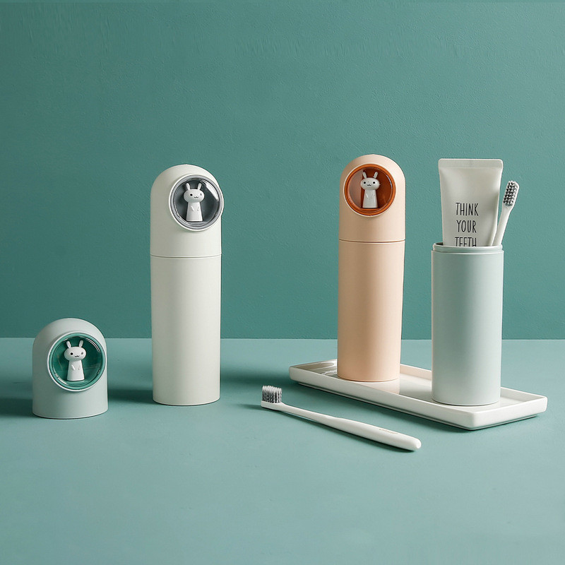 Hambaharja hoidik Kaasaskantav reisija suuveetops Hambapasta hammaste säilituskarp WC-pott MugTravel hambaravikomplekt Vannitoatarvikud