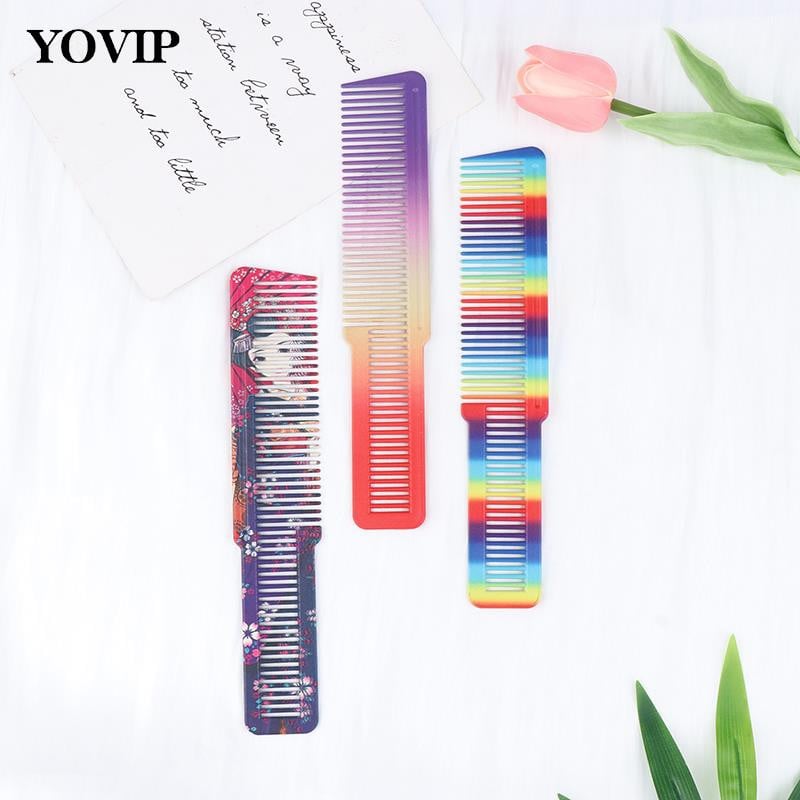 Juukselõikuri kammijuht Juuksekammid Meeste Professionaalsed Juuksuri Kammid Juuksuritööriistad Antistaatilised Juuksuri Lamedad Kammid