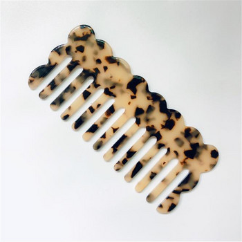 Νέες χτένες μαλλιών Acetate Αντιστατικό μασάζ βούρτσα μαλλιών Κομμωτική πολύχρωμο εργαλείο styling κομμωτηρίου Αξεσουάρ ταξιδιού