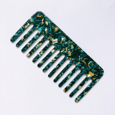 Uued atsetaadist juuksekammid Antistaatiline massaaž juuksehari Juuksur Värviline juuksurisalong Styling Tool Reisitarvikud