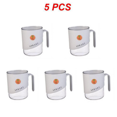 1–5 TK suuveetops Kaasaskantav Fresh Creative Home ühiselamu lihtne joogitass veetass