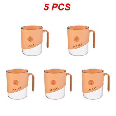 1–5 TK suuveetops Kaasaskantav Fresh Creative Home ühiselamu lihtne joogitass veetass