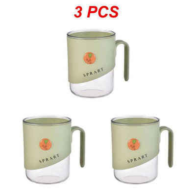 1–5 TK suuveetops Kaasaskantav Fresh Creative Home ühiselamu lihtne joogitass veetass