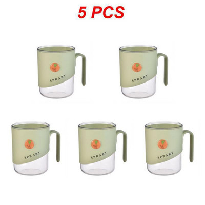 1–5 TK suuveetops Kaasaskantav Fresh Creative Home ühiselamu lihtne joogitass veetass