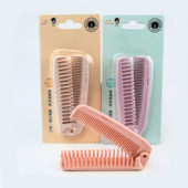 1 vnt Nešiojami sulankstomi šukiniai plaukų šepečiai Antistatinės šukos Kelioninis plaukų šepetys Kviečių šiaudų sulankstomas kirpimo formavimo įrankis