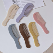 Äädikhappeplaadist ühevärviline käepidemega kamm Kaasaskantav ja moodne antistaatiline tüdrukute juuksekamm
