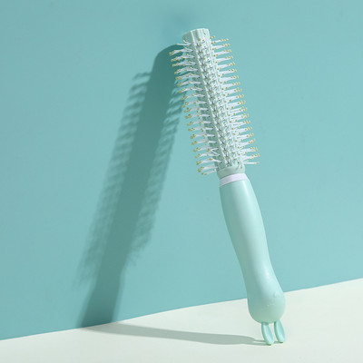 Armsad jänese lokkis juuksed massaažikam plastikust pehmed hambad siledad ilma sõlmedeta juuksed