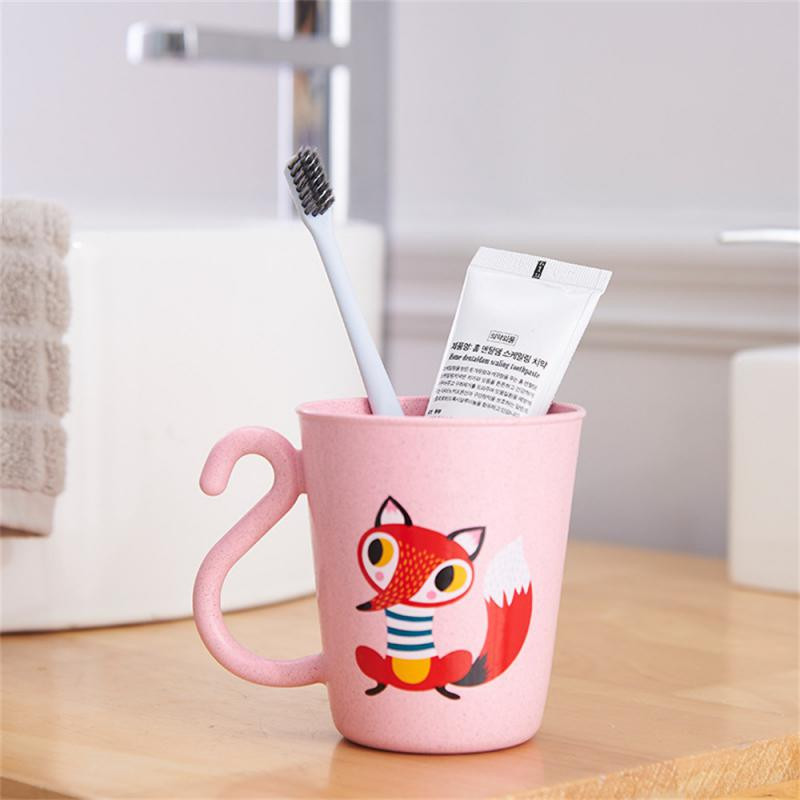 Väikeste loomade veetass 350 ml Keskkonnasõbralik Põhjamaade stiilis Uued kvaliteetsed vannitoatooted Lastele mõeldud suuveetops