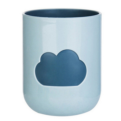 Vannitoa tass Vannitoa trumlid Hambaharja puhastustööriist Vastupidav majapidamises kasutatavate vidinate hambapasta hoidla