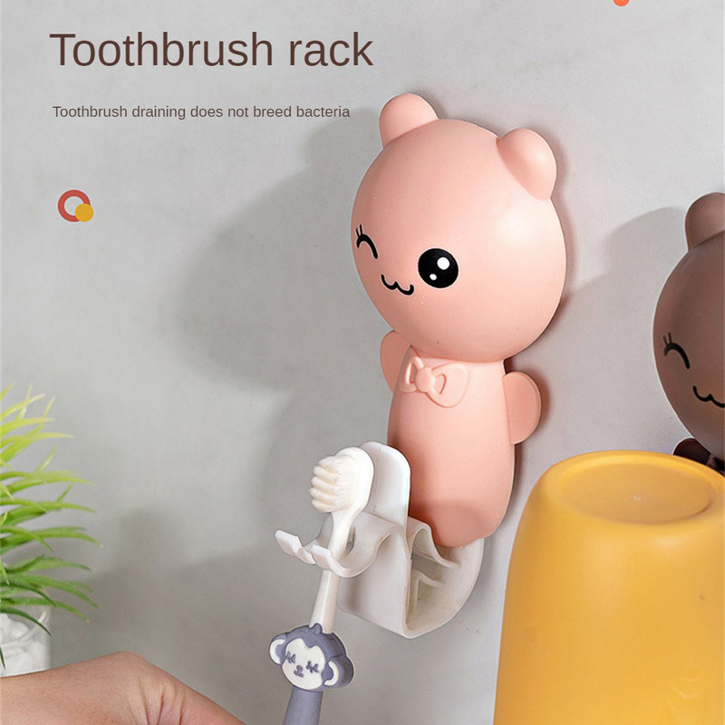 Hambaharjatops Püsiv pasta Armas pilt Stereo survekindlus Kukkumiskindlus Riiul Võimas Jälgedeta Multifunktsionaalne