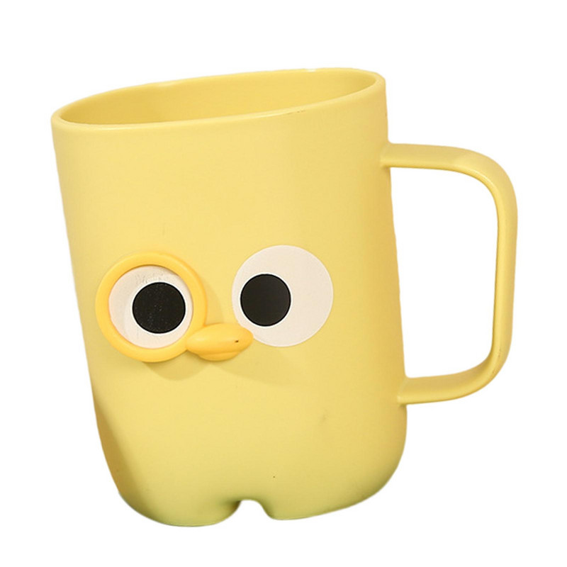 Dantų šepetėlio laikiklis laikymo plovimo puodelis vonios kambario berniukams mergaitėms