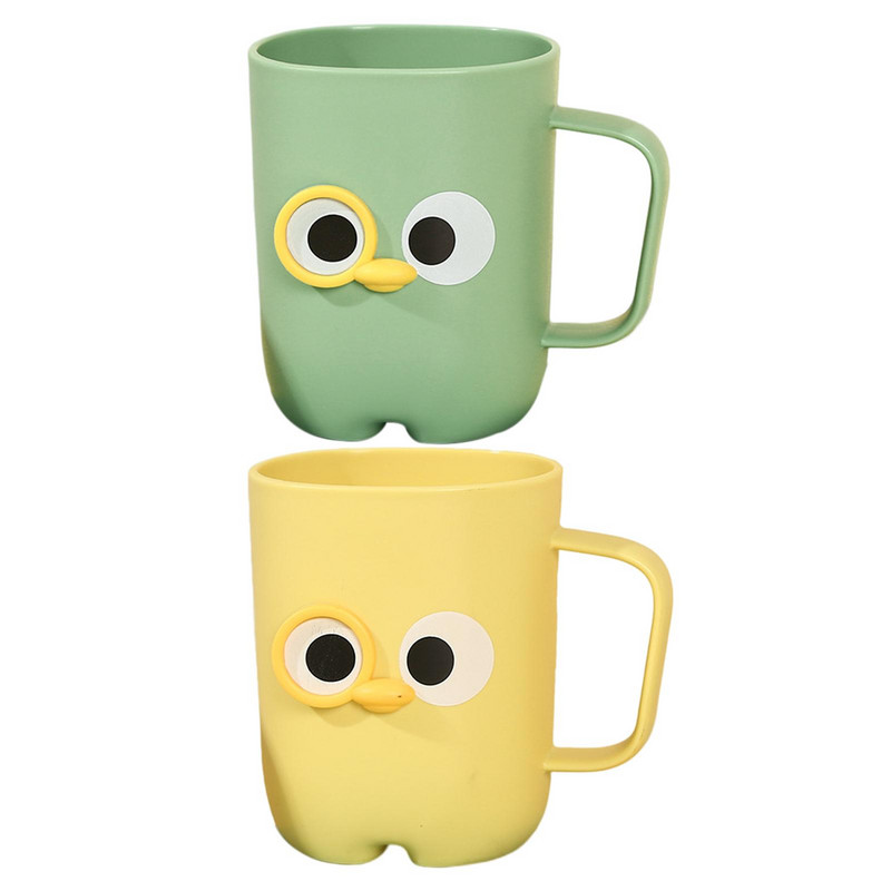 Dantų šepetėlio laikiklis laikymo plovimo puodelis vonios kambario berniukams mergaitėms