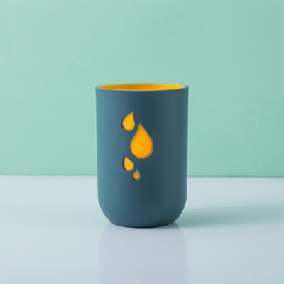 Brushing Mouthwash Cup Δημιουργική φιλική προς το περιβάλλον κούπα πλυσίματος δοντιών σπίτι Ταξίδι Αξεσουάρ μπάνιου σιλικόνης Κύπελλο οδοντόβουρτσας