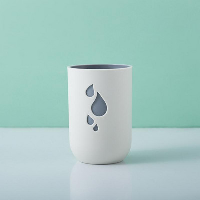 Harjamise suuvee tass Creative Environmental Friendly Wash Tooth Kruus Home Travel Silikoonist Vannitoatarvikud Hambaharja tass