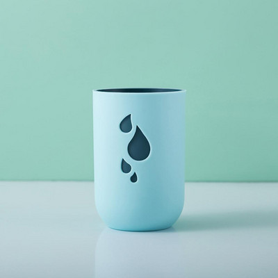 Harjamise suuvee tass Creative Environmental Friendly Wash Tooth Kruus Home Travel Silikoonist Vannitoatarvikud Hambaharja tass