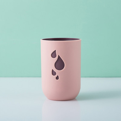 Harjamise suuvee tass Creative Environmental Friendly Wash Tooth Kruus Home Travel Silikoonist Vannitoatarvikud Hambaharja tass