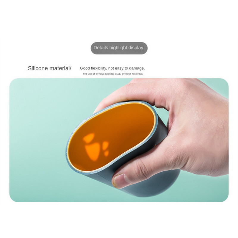 Harjamise suuvee tass Creative Environmental Friendly Wash Tooth Kruus Home Travel Silikoonist Vannitoatarvikud Hambaharja tass