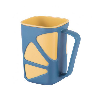 Kruus Lemon Design Vastupidav plasttops Kulumiskindel käepidemega Vannitoatarbed Hambaharja tass Suuvee tass