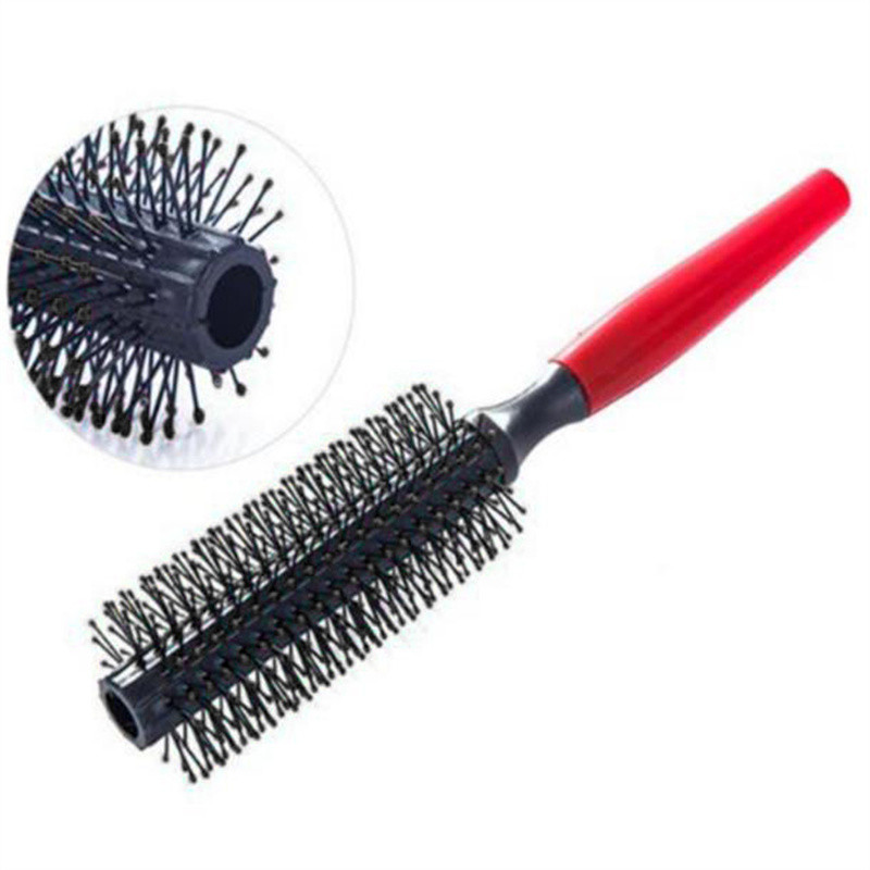 1kom Visokokvalitetna valjak četka za kosu Okrugli češalj Valoviti kovrčavi Styling Care Salon alat za kovrčanje Četka za kosu Vruća rasprodaja