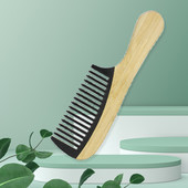 1 kom. Drveni češalj s finim zubima za žene Antistatički češljevi za raščešljavanje kose Alati za oblikovanje