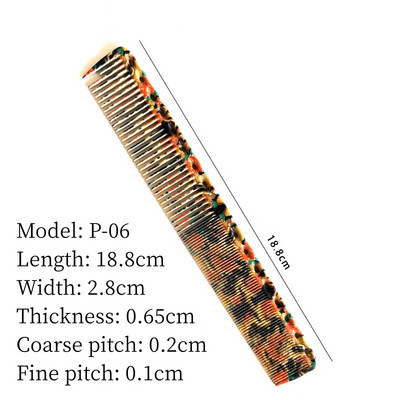 Juukselõikuskamm Professionaalne juuksurisalong Juuksuri kammid Graffiti mustriga Kahepoolne juuksehari Juuksuri Stiilitööriistad Y0702