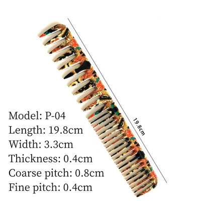 Juukselõikuskamm Professionaalne juuksurisalong Juuksuri kammid Graffiti mustriga Kahepoolne juuksehari Juuksuri Stiilitööriistad Y0702