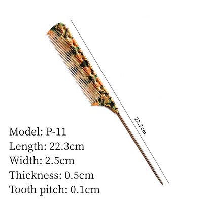 Juukselõikuskamm Professionaalne juuksurisalong Juuksuri kammid Graffiti mustriga Kahepoolne juuksehari Juuksuri Stiilitööriistad Y0702