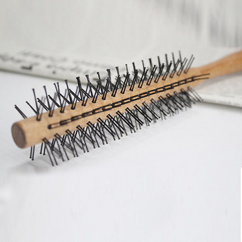 Ίσια χτένα styling σγουρά μαλλιά Ανθεκτική σε υψηλές θερμοκρασίες Αντιστατική Bobo Head Styling Comb Βούρτσα μαλλιών με χτένα