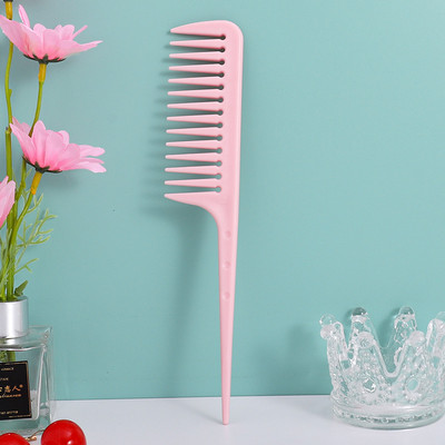 Μεγάλα φαρδιά δόντια χτένα κομμωτηρίου Ξεμπέρδεμα Μείωση τριχόπτωσης Χτένι Επαγγελματικό κουρείο Εργαλείο βαφής styling πινέλο styling Hot sale